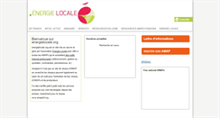 Desktop Screenshot of energielocale.org